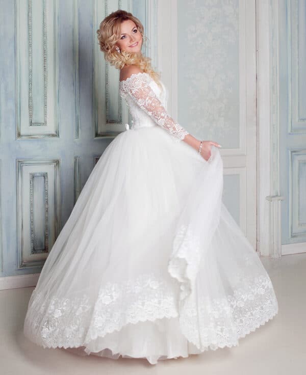 Wedding-Dresses-Bride-bridal--ball-grown