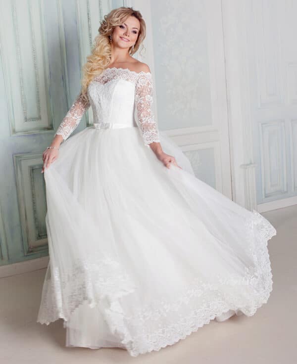 Wedding-Dresses-Bride-bridal--ball-grown