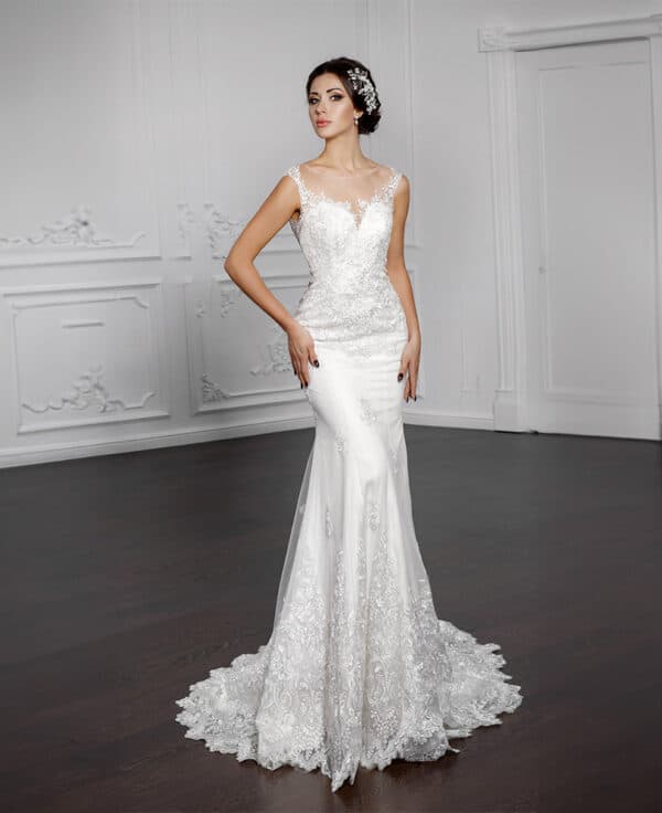 Wedding-Dresses-Bride-bridal--mermaid